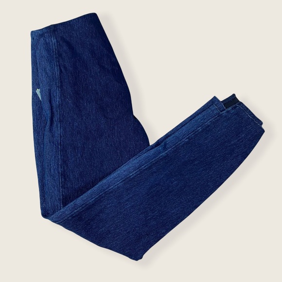 NWT Lyssé High Rise Indigo Asymmetric Jeggings S - Picture 5 of 13